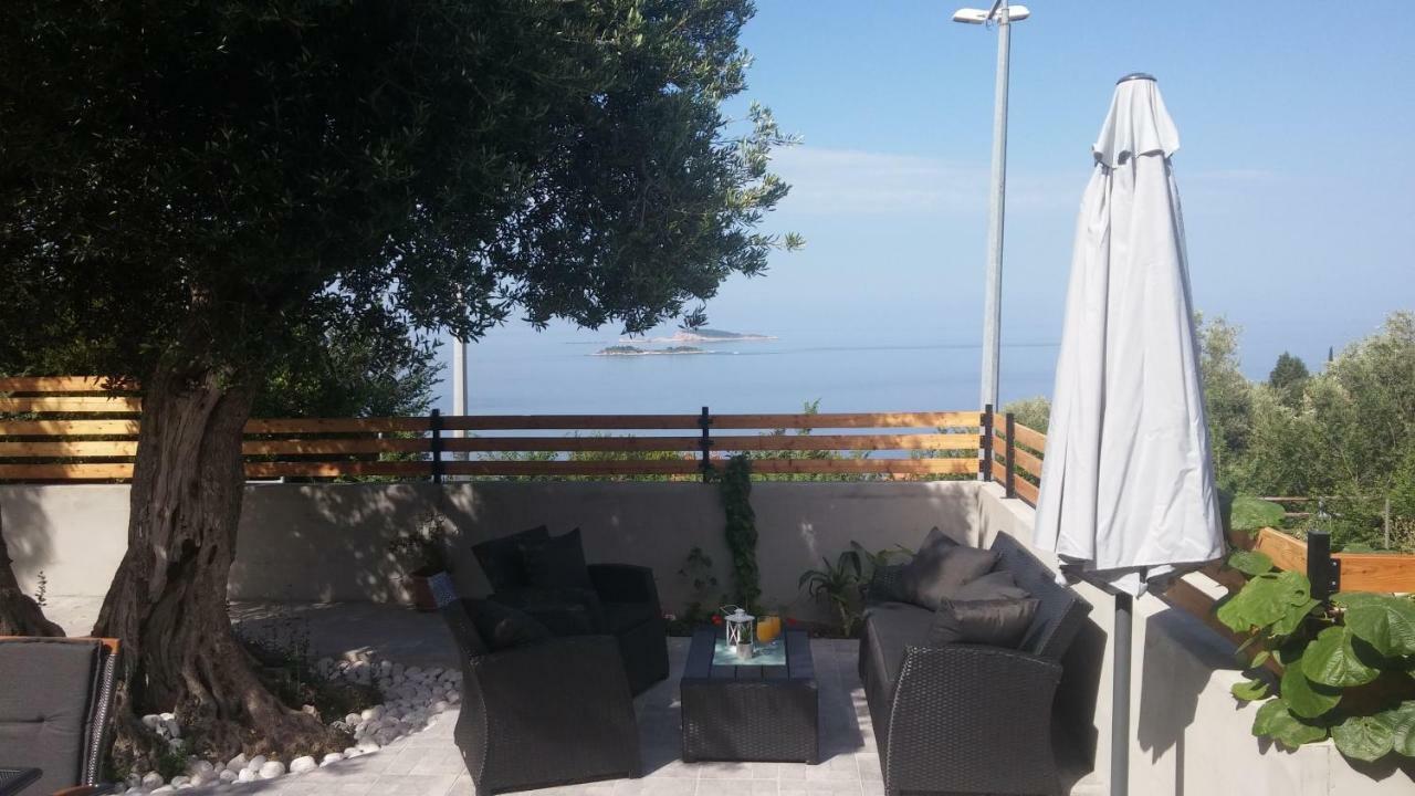 Apartment Eli - Sea View Млини Экстерьер фото